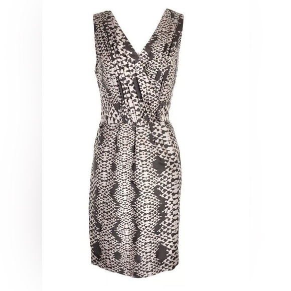 Banana Republic Dresses & Skirts - Banana Republic Silk Snakeskin Pattern Dress Petite Size 6